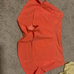 Burnt orange 2.5 inch lululemon speed ups